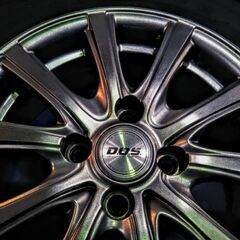 ☆美品☆14インチ 夏 ヴィッツ VITZ アクア【富山】パッソ ポルテ スペイド ブーン 夏 165/70R14 日本製 ダンロップ 中古4本　貴少なオフセット値+38