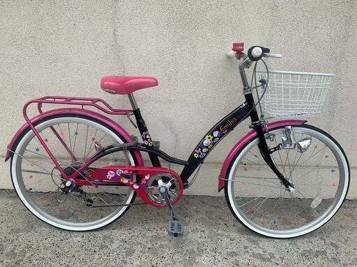 子供用！自転車 女の子 24インチ 防犯登録プレゼント✨