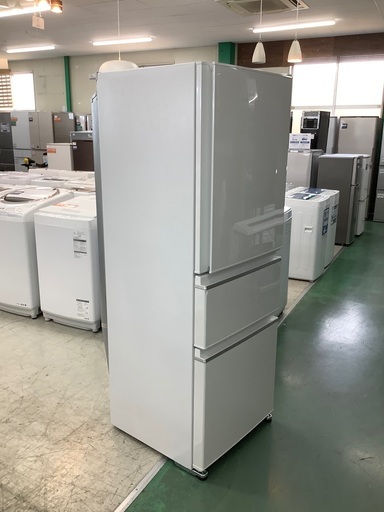 安心の1年保証付！！ MITSUBISHI　3ドア冷蔵庫　MR-CX33G-W  2021年製　330L