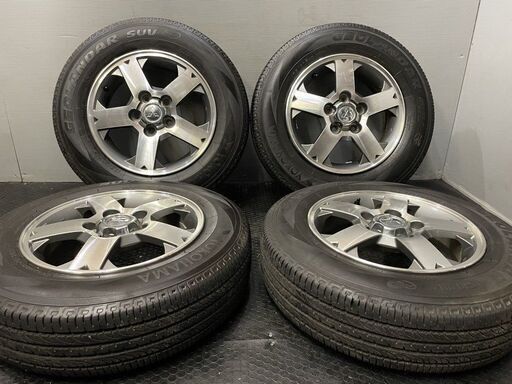 YOKOHAMA GEOLANDAR SUV 175/80R15】夏タイヤ【三菱 パジェロミニ 純正 