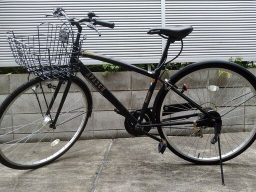 27インチ 自転車 クロスバイク Maruishi APASCH（アパッシュ
