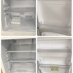 S171 ユーイング 140L 2ドア冷蔵庫（ホワイト）【右開き】UING UR-F140J-W⭐動作確認済 ⭐クリーニング済 