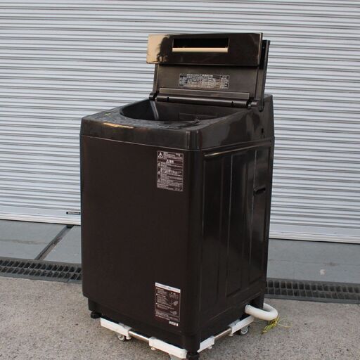 T069) TOSHIBA 洗濯10kg 2019年製 縦型 全自動洗濯機 東芝 AW-10SD8 ウルトラファインバブル グレインブラウン