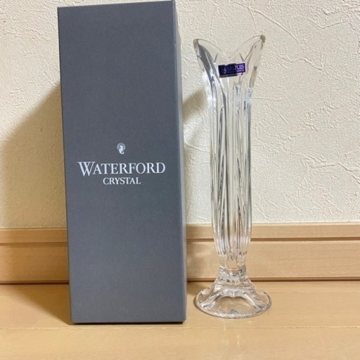 ★⁑未使用⁑  WATERFORD CRYSTAL ウォーターフォード クリスタル 花瓶 一輪挿し MARQUIS