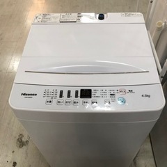 取りに来れる方限定！Ｈｉｓｅｎｓｅの全自動洗濯機です！