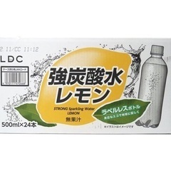コストコ LDC　強炭酸水レモン　500ml