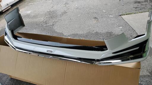 モデリスタ ヴォクシー ZS 高品質 ZRR80W 後期 フロントスポイラー  