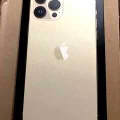 新品・未使用・未開封　iPhone13promax 本体　ゴールド256GB