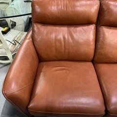 美品!! 美品!!2人掛け 両電動 ニトリ アネーロ 本革 最上級モデル 2021年 SK BR
