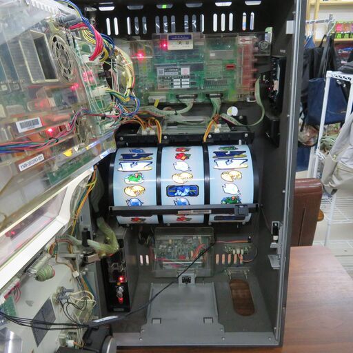 パチスロ実機 モンキーターン 青島パネル コイン不要機付き パチスロ実機 モンキーターン 青島パネル コイン不要機付き