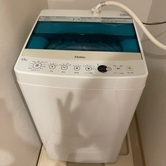 ハイアール　洗濯機　2018年製　JW-C45A