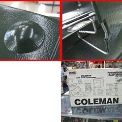 保管品 Coleman ツーバーナー パワーハウス 413H499J ホワイトガソリン 94年10月製 USA製 コールマン ☆ 札幌市 北区 屯田 