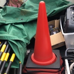 カラーコーン 2kg重り 10セット コーンバー10本