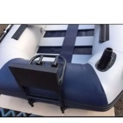 ゴムボート 美品 使用回数少なめ 二馬力船外機 