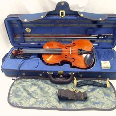 メンテ済み 程度良し カールヘフナー ドイツ製バイオリン 4/4 KH165 虎杢 ヴィンテージ 1980年代 ドイツ製弓 ペイズリー調オブロング型ケース Karl Hofner Orchestra Violin グレード 30万円クラスセットのお買い得品 全国発送対応 中古バイオリン 名古屋近郊 手渡し可能 愛知県清須市にて試奏可能 管理（カ）J7293