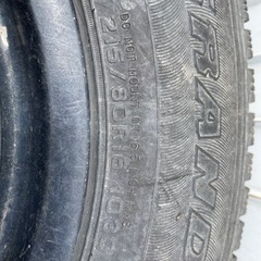 ジムニーに履いてたスタットレスタイヤ売ります！