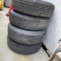 ジムニーに履いてたスタットレスタイヤ売ります！