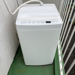 【ネット決済】ハイアール　TAGlabel 洗濯機　2018年製