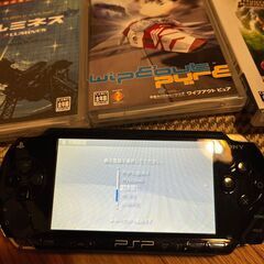PSP-1000本体＋ゲームソフト５本 システム6.20 4GBメモリースティック付き - 杉並区
