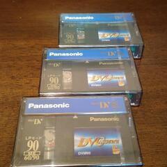 Panasonic MiniDVビデオテープ 3本