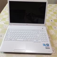 決まりました。NECノートパソコン Core i5 Windows10