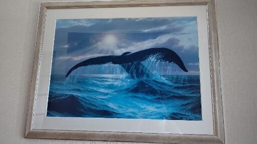 クジラの尾 絵画 ラッセン？
