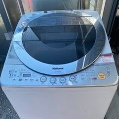 配送可能　パナソニック ナショナル タテ型洗濯乾燥機（8.0kg...