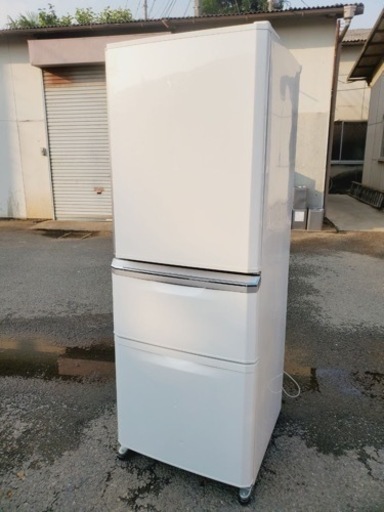 ①♦️EJ1331番三菱ノンフロン冷凍冷蔵庫
