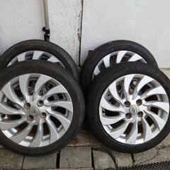 軽自動車流用　トヨタ15インチアルミホイール　4本セット