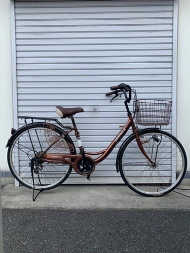 商談中‼︎】26インチ LEDオートライト シティーサイクル 防犯登録料込‼︎