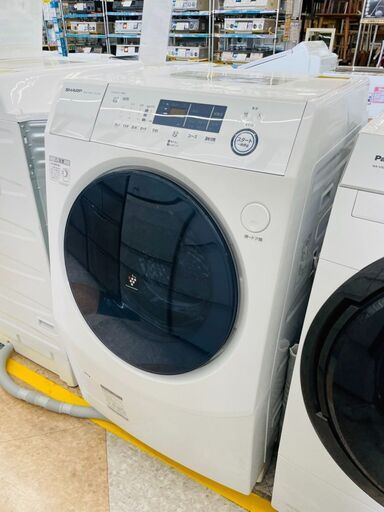 ✨SHARP(シャープ) SHARP10/6kg ドラム式洗濯機 定価￥124,800 ES-H10D 2020年✨