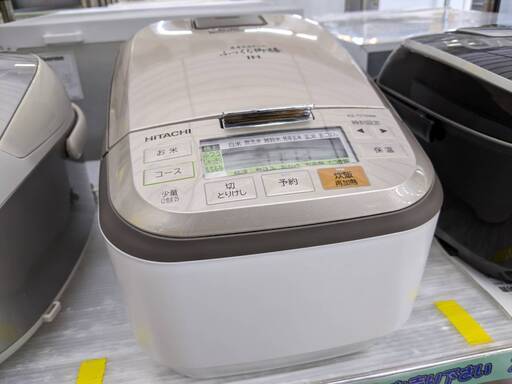 ⭐️圧力スチーム⭐️HITACHI 5.5合 IH炊飯器 RZ-TS104W 2020年式 日立 0706-01