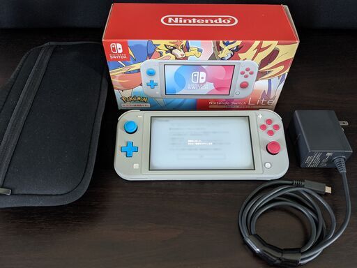 Nintendo Switch Lite ニンテンドースイッチライト 本体　ザシアン・ザマセンタ