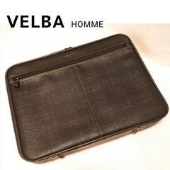 美品／VELBA HOMME ソフトアタッシュケース ビジネスバッグ