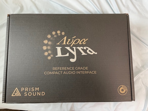 prism sound lyra2 　オーディオインターフェース ほぼ新品