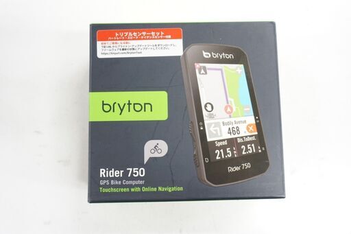 Bryton 「ブライトン」 Ride750T サイクルコンピューター GPS 速度/心拍/ケイデンス計測 3722070500012