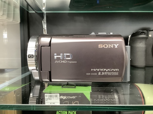 SONY ビデオカメラ　HDR-CX430V バッテリー2個付