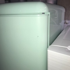 取引場所 南観音 K2207-189 オーヤマ 130L冷凍冷蔵庫 ライトグリーン 