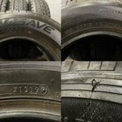 DUNLOP ENASAVE VAN01 195/80R15 107/105L LT 15インチ 夏タイヤ 4本 2019年製 バリ溝 キャラバン ハイエース等　(MTQ12)クレジットカード QRコード決済可能