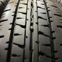 DUNLOP ENASAVE VAN01 195/80R15 107/105L LT 15インチ 夏タイヤ 4本 2019年製 バリ溝 キャラバン ハイエース等　(MTQ12)クレジットカード QRコード決済可能