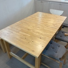 IKEA 伸長式　ダイニングテーブル　無料