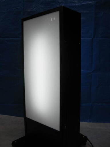 電飾スタンド看板 タテヤマアドバンス ブラック 電源100V（家庭用コンセント使用可能）サイズ(約) Ｗ400+50×D480×H1000　定価￥115,500