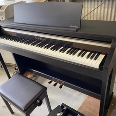 お薦め品‼️木製鍵盤‼️KAWAI電子ピアノ CA17R 2015年 補助ペダル付き