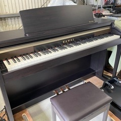 お薦め品‼️木製鍵盤‼️KAWAI電子ピアノ CA17R …