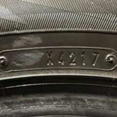 DUNLOP WINTER MAXX WM02 225/50R17 17インチ スタッドレス 4本 2017年製 バリ溝 クラウンマジェスタ レクサスGS等　(VTF583)クレジットカード QRコード決済可能