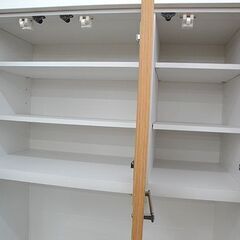 ☆ レンジボード 幅88.5×奥行42×高さ181cm ナチュラルブラウン 