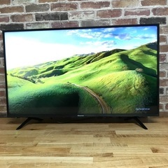 即日受渡❣️43型4k対応液晶TV高品位サラウンドサウンド搭載23500円