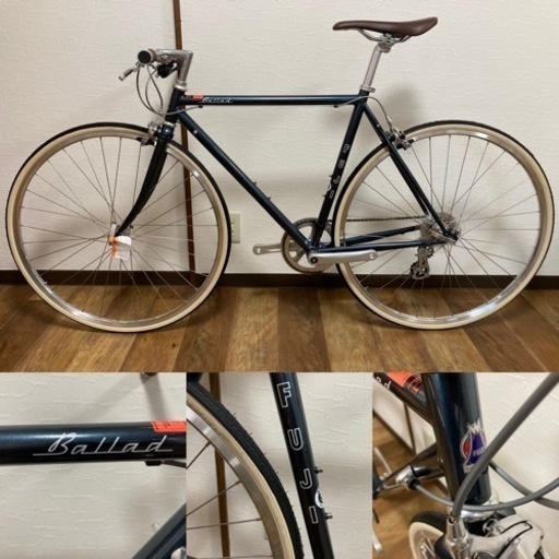新車】FUJI フジ BALLAD バラッド アーバンクロモリバイク 52サイズ 