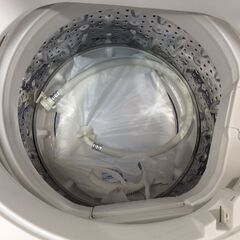 5/1受渡済)JT4804【SHARP/シャープ 5.5㎏洗濯機】美品 2018年製