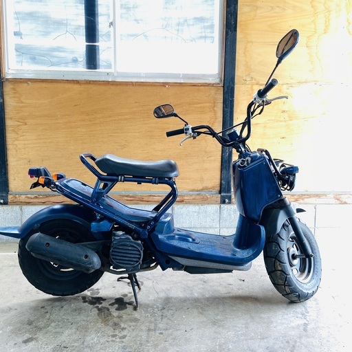 □ズーマー□低走行距離□自家塗装のブルー□配送可能□千葉